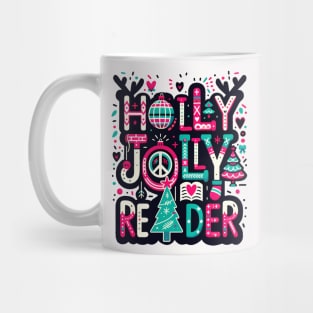 Holly Jolly Reader Mug